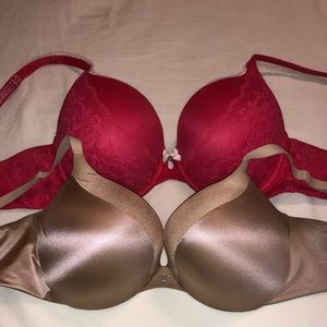 2 Victoria’s Secret Bras in excellent condition.